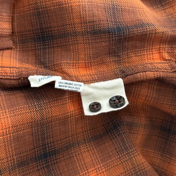 Taylor Stitch Jack In Rust Plaid Shirt 38 NEW Button Down Long Sleeve Flannel - Picture 6 of 6